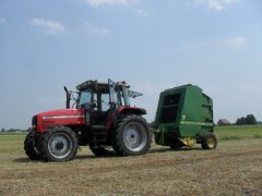 Massey Ferguson 6260 + John Deere 590