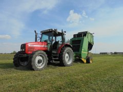 Massey Ferguson 6260 + John Deere 590