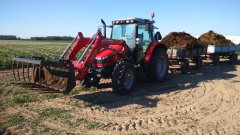 Massey Ferguson  5410 & Przyczepy