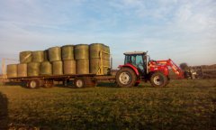 Massey Ferguson 5435 & Platforma