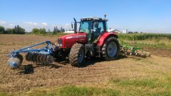 Massey Ferguson 6475 + Talerzówka + Agregat