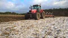 Massey Ferguson 6485 + Kverneland