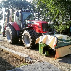 Massey ferguson 6490+ 2x krone