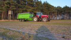 Massey Ferguson 6490 & Unia Tytan