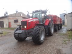 Massey Ferguson 7495 & 2x Metaltech DB 12