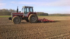 Massey Ferguson 1014 i Agregat uprawowy Agrosam 3.3m