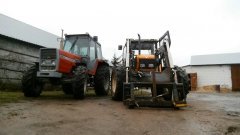 Massey Ferguson 294s + Renault Ceres 95x