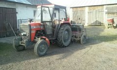 Massey-Ferguson 235 & siewnik poznaniak