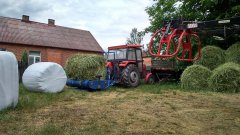 Massey Ferguson 255 + Owijarka Rolmako