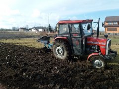 Massey Ferguson 255 + Rabewerk 2
