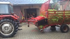 Massey Ferguson 255 + samozbierająca