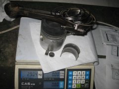 Tłok z korbowodem Perkins AD3.152