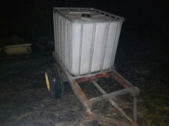 Beczka 1000L na podwoziu