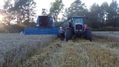 Bizon BS Z110 & Massey Fergusson 8160