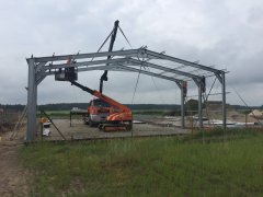 Budowa hali na zboże