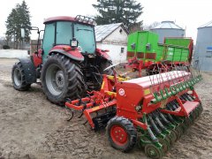 Case JX 90,  agregat DZIEKAN, siewnik  Poznaniak