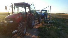 Case jx60 & New Holland td5010