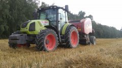 Claas Arion 420 + Case RB455