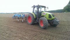 Claas Arion 430 cis + farmet gx 460