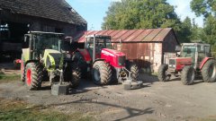 Claas arion 620 i Massey Ferguson 7499 i Massey Ferguson 3095