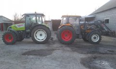 Claas Axos 320 cx- renault ceres 340 x