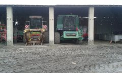 Claas jaguar 860 i John Deere 1450cws