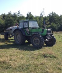 Deutz DX.110 + beczka 7000l.