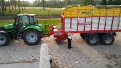 Deutz fahr agrotron 150.7 & Pottinger Jumbo 7200