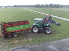 Deutz- Fahr Agrotron k410 tytan 10 plus case jx 95