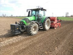 Deutz Fahr k610 & kuhn sitera