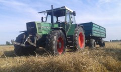 fendt 611lsa + przyczepa hl 80.11