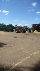 Fendt 716 & John deere 6800