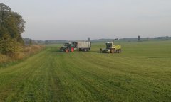 Fendt 825  & jaguar 850