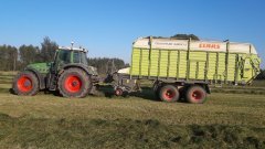 Fendt 924 i claas quantum 5800s