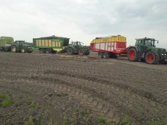 Fendt 930 i 818 + John deere 6930