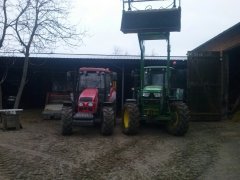 John deer 6125 m i pronar 5135