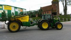 John Deere 125M + John Deere 740