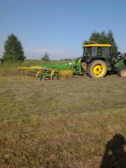 John Deere 1640 & samasz z450