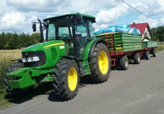 John Deere 5080M & Pronar 653/1