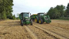 John Deere 6115M, 5080M. Umega SPC12, HL8011