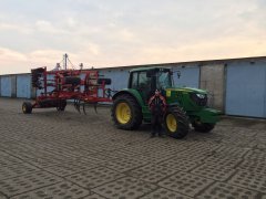 John Deere 6125m & Vaderstad cultus 450