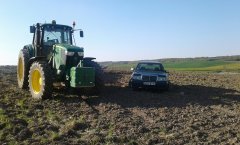 John deere 6150M & Mercedes w124