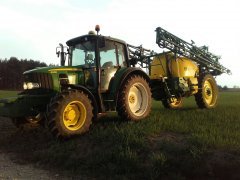John Deere 6330 + John Deere M740i