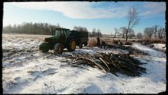 John Deere 6620 & Brandys 12t