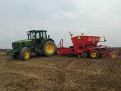 John Deere 6620SE \u0026 Vaderstad Rapid