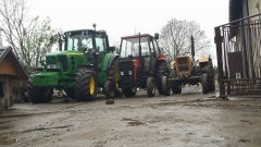 John Deere 6630, Ursus 3512 i c-330