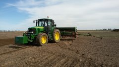 John Deere 6920 + Amazone RPD-601