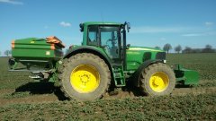 John Deere 6920 + Amazone ZAM