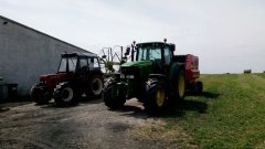 John deere 6920 i Zetor 7245