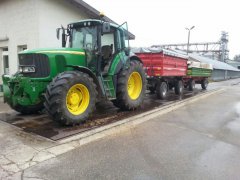 John Deere 6920S+Metal-Fach T710/2+Pronar T653/2